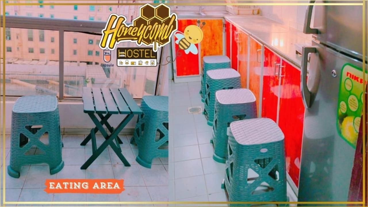 Honeycomb Capsule Hostel Near Burjuman And Sharaf Dg Metro 迪拜 外观 照片